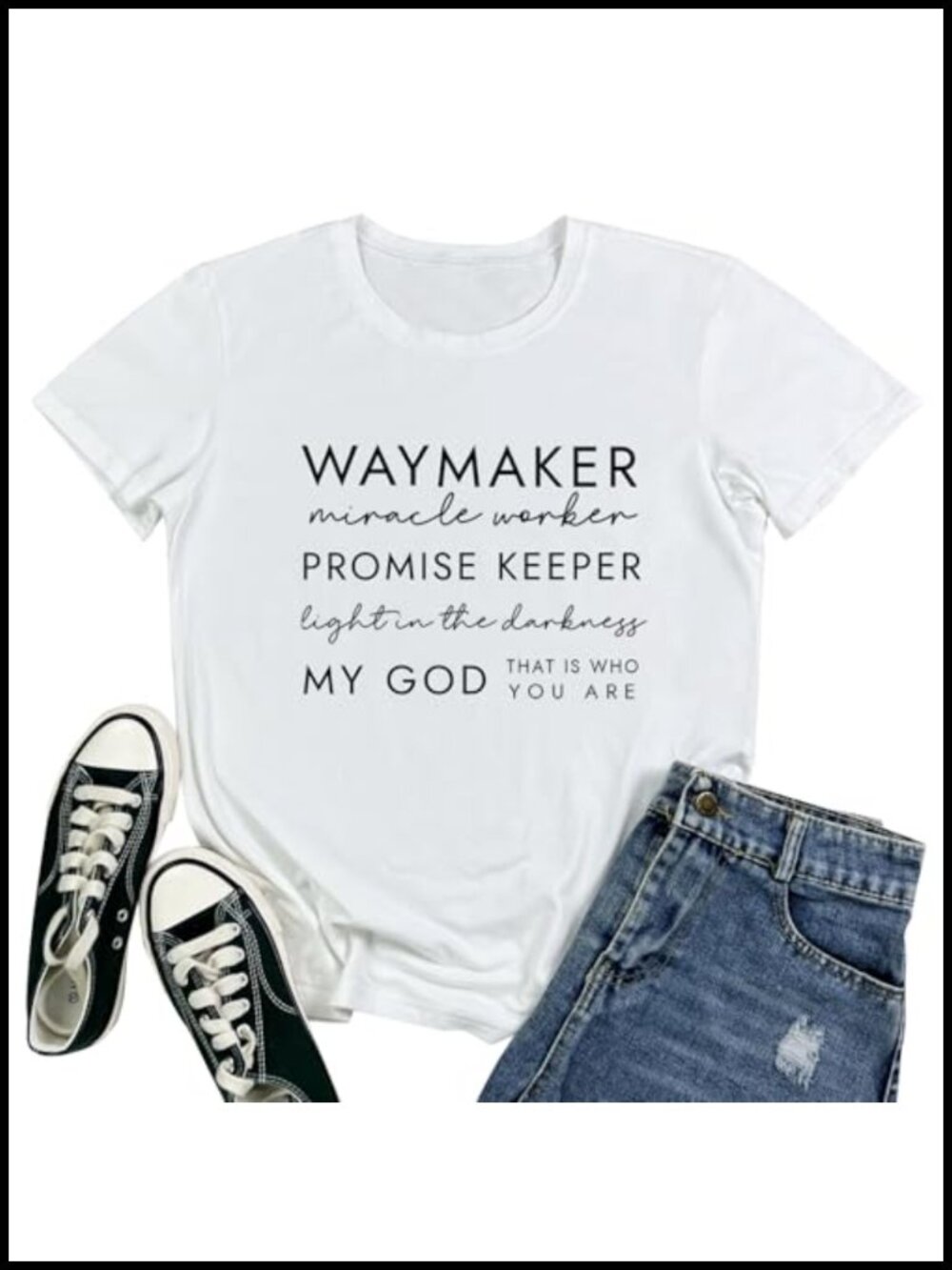 Women Graphic T-Shirt Short Sleeve Crew Neck Regular Fit Summer Tee